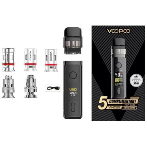 Voopoo vinci x pod vape kit - 5 complimentary pnp coils limited edition
