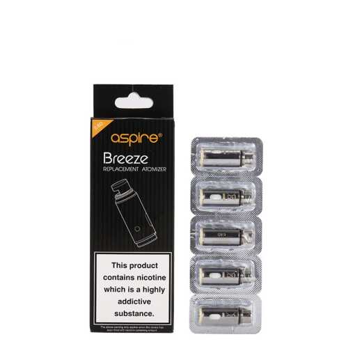 أداء عالي ASPIRE BREEZE 2 COILS 0.6 أوم - Premium vape coil للحصول على نكهة مثالية في مصر