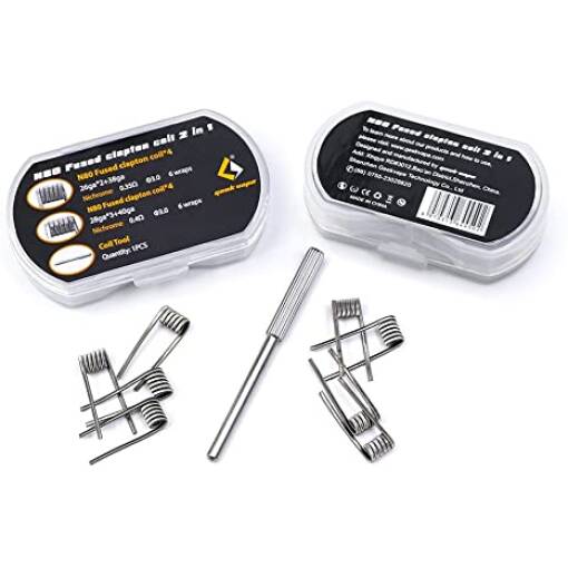 High-performance F203 N80 FUSED CLAPTON COIL DL - Premium vape coil for optimal flavor in Egypt