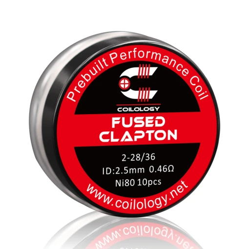 عالي الأداء COILOGY FUSED CLAPTON 0.46 DL (قطعة واحدة) - ممتاز vape coil للحصول على نكهة مثالية في مصر