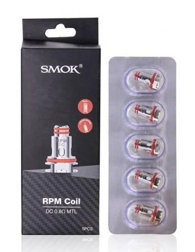 SMOK RPM DC MTL DUAL COILS 0.8OHM (1pc) 1 High-performance SMOK RPM DC MTL DUAL COILS 0.8OHM (1pc) - Premium vape coil for optimal flavor in Egypt