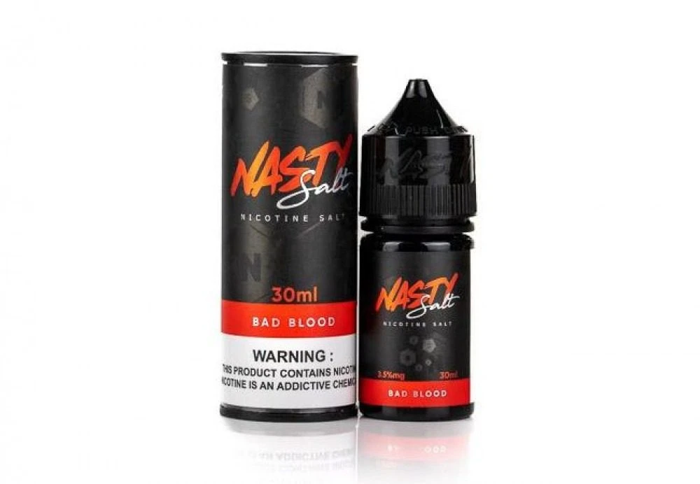 NASTY - دم فاسد - ملح - 30 مل 1 Premium NASTY - BAD BLOOD - SALT - 30ML - منتج تبخير عالي الجودة متوفر في مصر