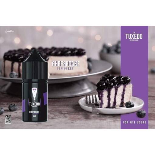 Premium TUXEDO - CHEESECAKE BLUEBERRY - MTL - 30ML - High-quality vaping product available in Egypt