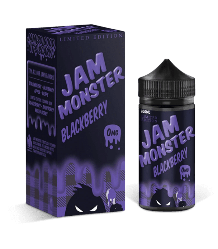 BLACKBERRY JAM MONSTER LIQUIDS 100ML Beta Vape