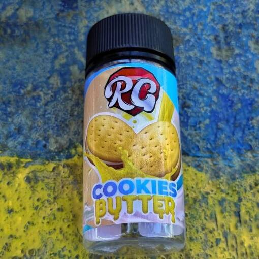 Premium RG - cookies butter - DL - 100 ML - High-quality vaping product available in Egypt