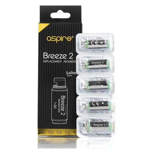 عالي الأداء Aspire Breeze 2 1.0 Ohm Coils - Premium vape coil للحصول على نكهة مثالية في مصر