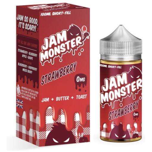 1624200061 jam monster e juice strawberry 100ml