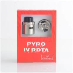 1667751196 authentic vandy vape pyro v4 iv rdta rebuildable dripping tank vape atomizer stainless steel 5ml ss glass 255mm diameter