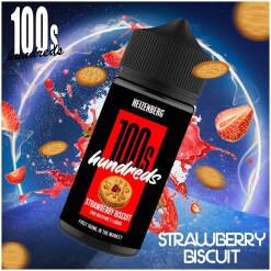 Premium Hundreds - Strawberry Biscut - DL - 100 ML - High-quality vaping product available in Egypt
