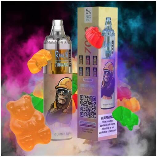 1676577999 gummy bear by randm tornado disposable pod 7000 puffs 2