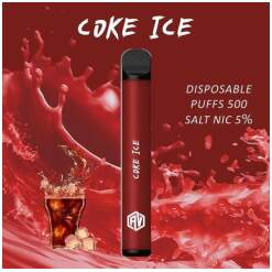 Convenient AV Disposable - Coke Ice - 500 Puffs - Ready-to-use disposable vape device in Egypt