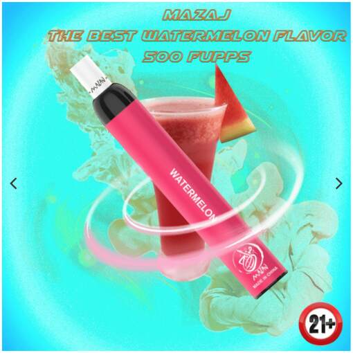 Mazaj disposable - watermelon - 500 puffs