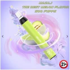 مزاج مريح للاستخدام مرة واحدة - بطيخ - 500 بخة - جهاز vape جاهز للاستخدام مرة واحدة في مصر