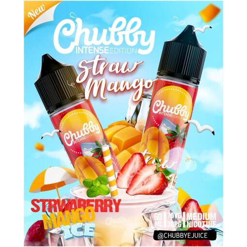 Chubby - straw mango - mtl - 30ml