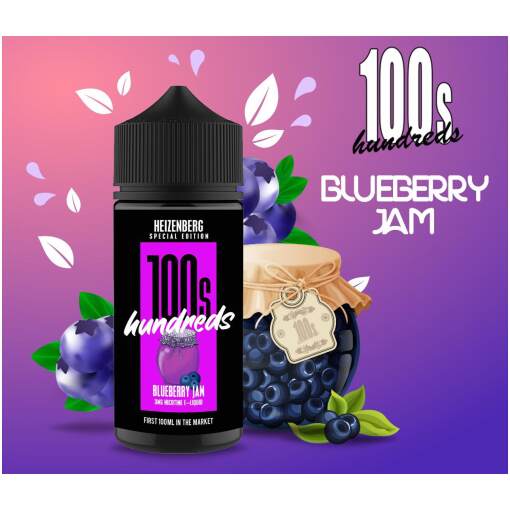 Hundreds - blueberry jam - dl - 100 ml