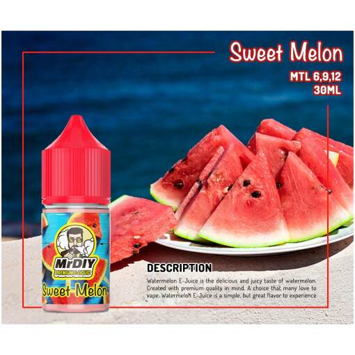 Mr diy - sweet melon - mtl - 30ml