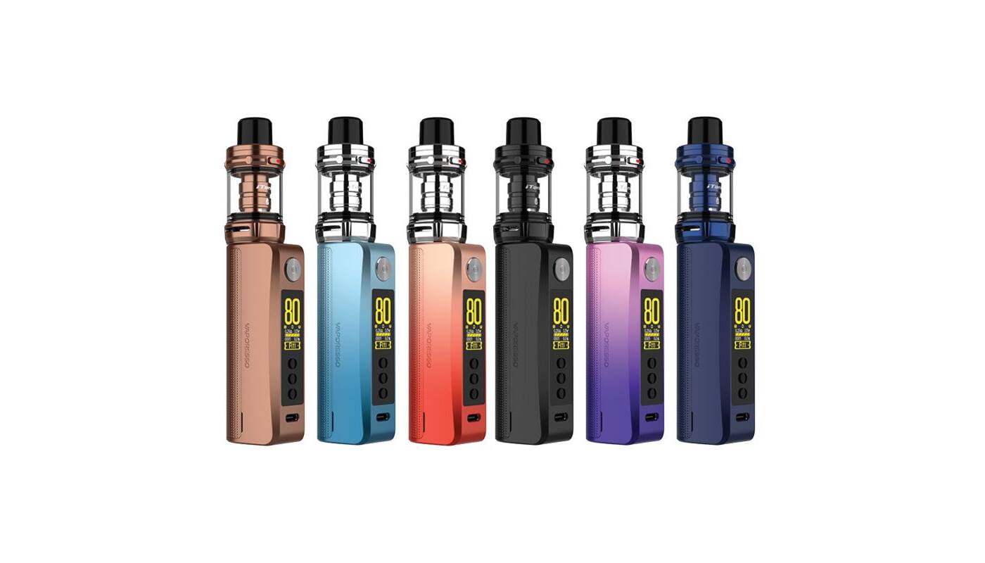 مجموعة أدوات بدء التشغيل Premium VAPORESSO GEN 80 S 80W - منتج تبخير عالي الجودة متوفر في مصر