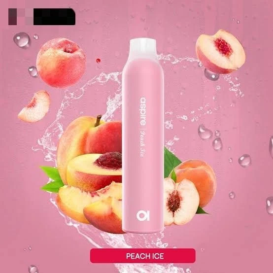 ASPIRE DISPOSABLE - PEACH ICE - 5000 puff - ( RECHARGEABLE ) - 20 MG 1 Convenient ASPIRE DISPOSABLE - PEACH ICE - 5000 puff - ( RECHARGEABLE ) - 20 MG - Ready-to-use disposable vape device in Egypt