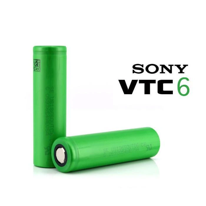 Sony VTC6 18650 Battery Original (1piece) 1 Reliable Sony VTC6 18650 Battery Original (1piece) - High-capacity battery for vape devices in Egypt