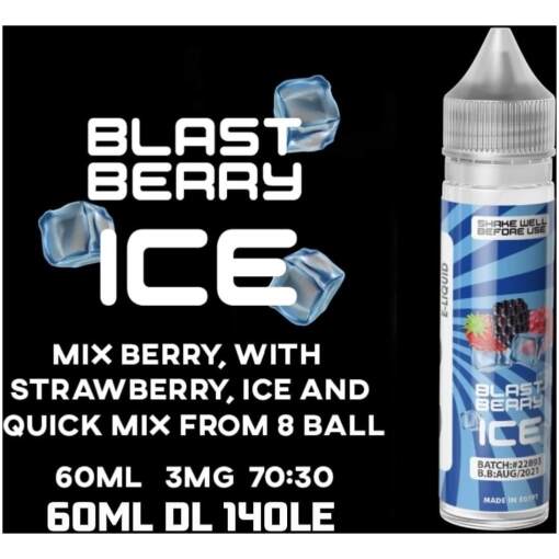 8ball - blast berry ice - dl - 60ml