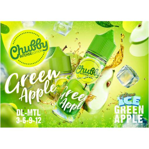 Chubby - green apple - dl - 60ml
