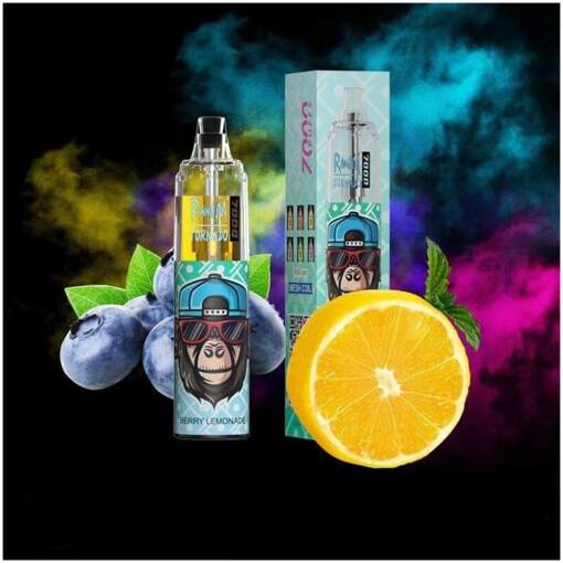 Tornado disposable 7000 puff - berry lemonade - ( rechargeable )