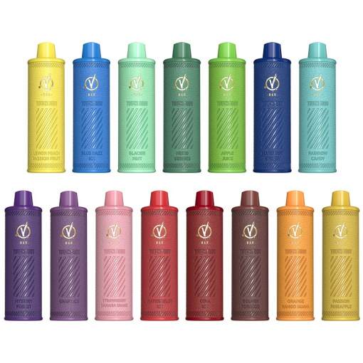 Linvo v bar disposable 5000 puff - watermelon vanilla - ( rechargeable )
