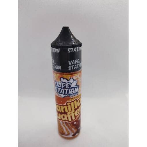 Premium VAPE STATION - Vanilla Wafer - DL - 60ML - High-quality vaping product available in Egypt