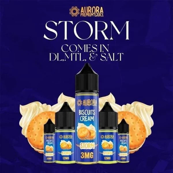 AURORA - STORM - MTL - 30ML 1 Premium AURORA - STORM - MTL - 30ML - High-quality vaping product available in Egypt