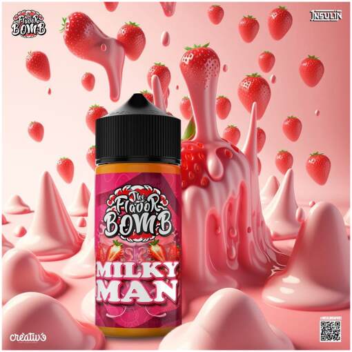 The flavor bomb - milky man - dl - 100ml