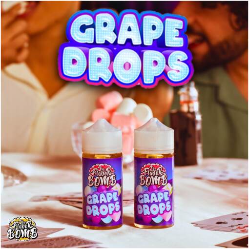 The flavor bomb - grape drops - dl - 100ml