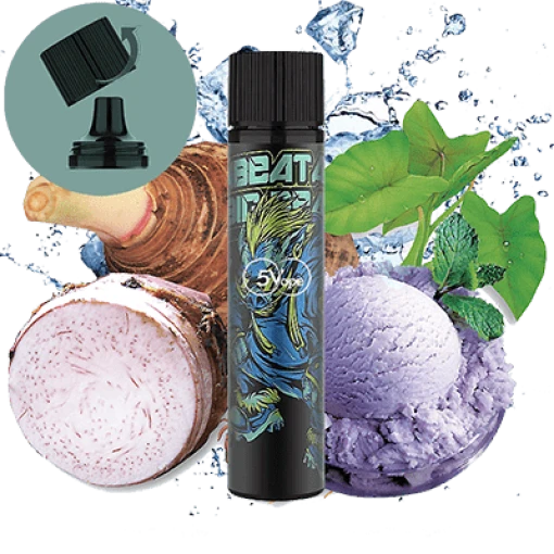 Ruok disposable pods 8000 puff - taro ice cream - ( rechargeable )