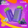 Convenient Vozol Disposable 10000 puff - Grape Ice - ( RECHARGEABLE ) - Ready-to-use disposable vape device in Egypt