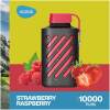 Vozol Disposable 10000 puff - Strawberry Raspberry - ( RECHARGEABLE )