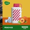 Convenient Vozol Disposable 10000 puff - Peach Ice - ( RECHARGEABLE ) - Ready-to-use disposable vape device in Egypt
