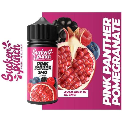 Sucker punch - pink panther pomegranate - dl - 100ml