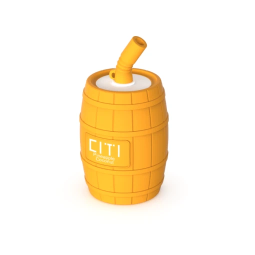 Citi disposable 10000 puff s13 - pineapple coconut  - ( rechargeable ) 20 mg