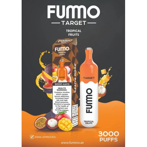 Fummo - tropical fruits - 3000 puffs