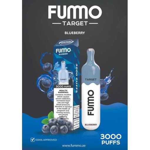 Fummo - blueberry - 3000 puffs