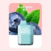 Vozol Disposable 5000 puff - Blue Razz Ice - ( RECHARGEABLE )