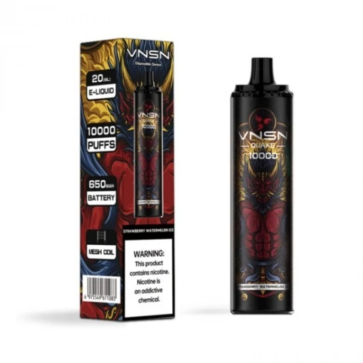 Vnsn disposable 10000 puff - strawberry watermelon - ( rechargeable )