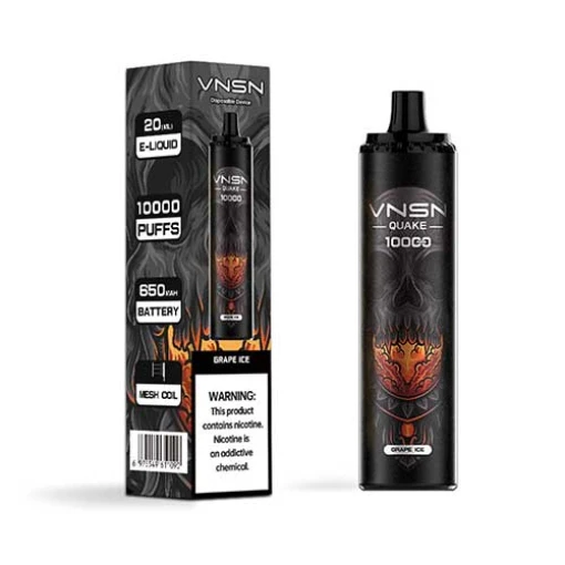 Vnsn disposable 10000 puff - grape ice - ( rechargeable )