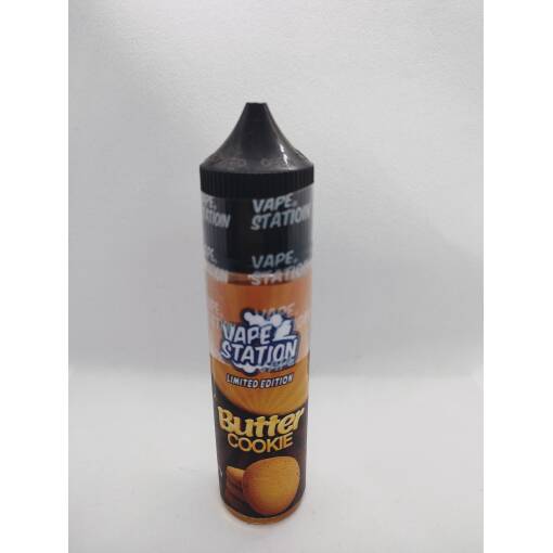 Premium VAPE STATION - Butter Cookies - DL - 60ML - High-quality vaping product available in Egypt