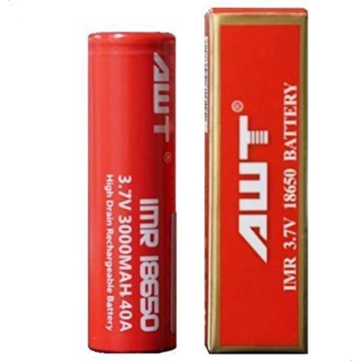 Awt 18650 3000mah battery (1piece)