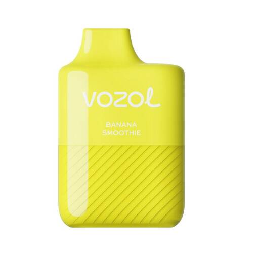 Convenient Vozol Disposable 5000 puff - Banana Mint - ( RECHARGEABLE ) - Ready-to-use disposable vape device in Egypt