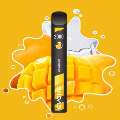 Convenient Eyone Disposable 2000 Puff - Mango Ice - Ready-to-use disposable vape device in Egypt