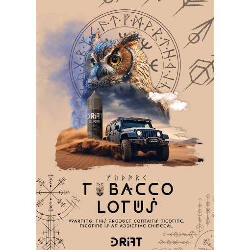 Drift - tobacco lotus - mtl - 60ml