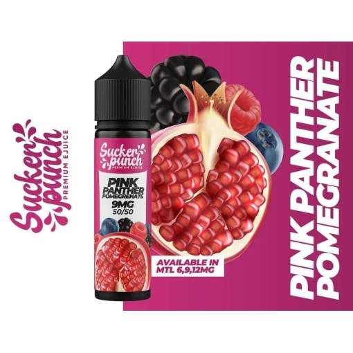 Sucker punch - pink panther pomegranate - mtl - 60ml