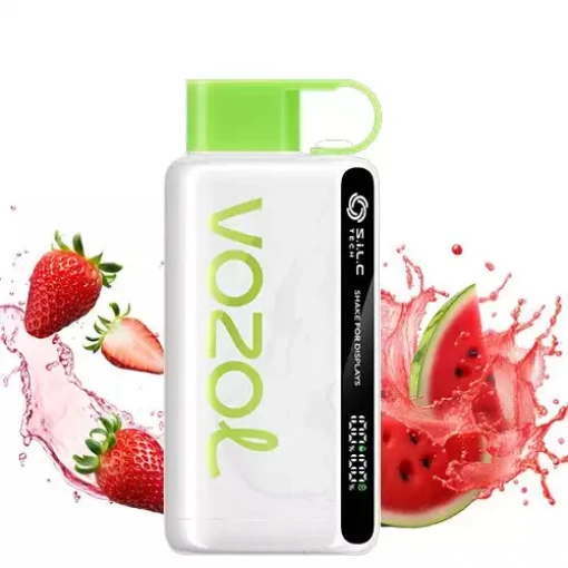 Vozol star 12000 puff disposable - strawberry watermelon - ( rechargeable )