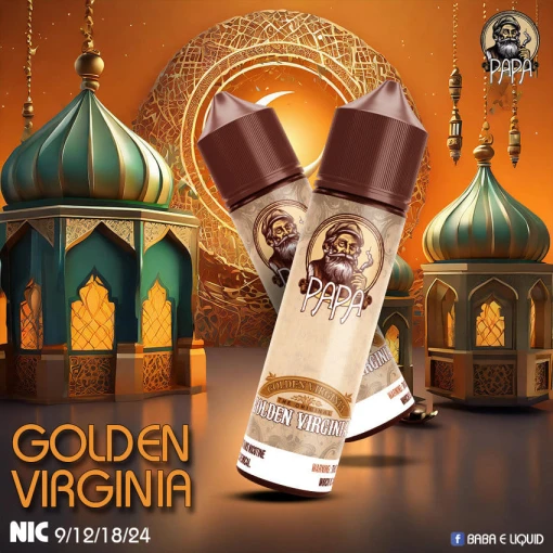Papa - golden virginia - mtl - 60ml